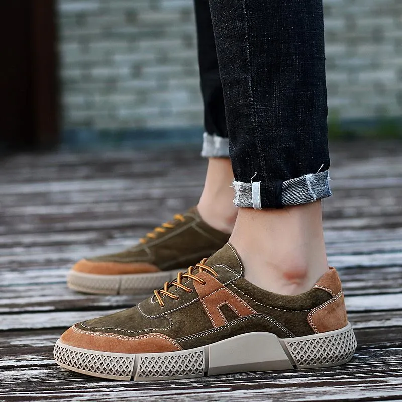 West Louis Leather Breathable Fashion Sneakers